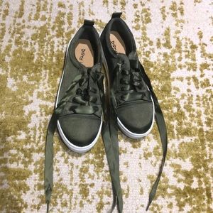 Dirty laundry shoes